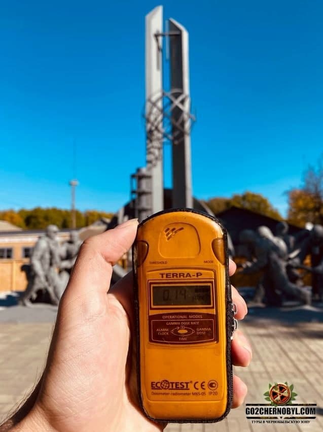 Radiation in Chernobyl Exclusion Zone 2